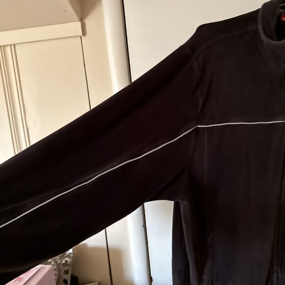 Vtg Puma Velour Full Zip Track Jacket Brown | Mens XL - Picture 6 of 16